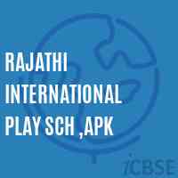 Rajathi International Play Sch ,Apk Primary School Logo