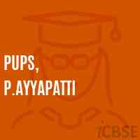 Pups, P.Ayyapatti Primary School Logo