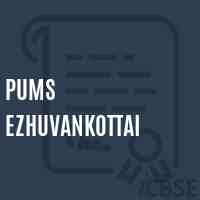 Pums Ezhuvankottai Middle School Logo
