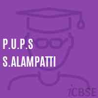 P.U.P.S S.Alampatti Primary School Logo