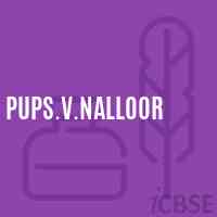 Pups.V.Nalloor Primary School Logo