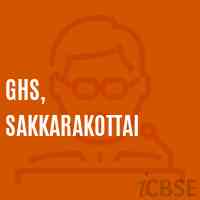 Ghs, Sakkarakottai Secondary School Logo