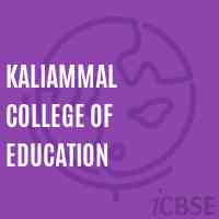 Kaliammal College of Education Logo