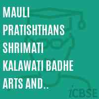 Mauli Pratishthans Shrimati Kalawati Badhe Arts and Commerce Mahila Mahavidyalaya, Pune College Logo