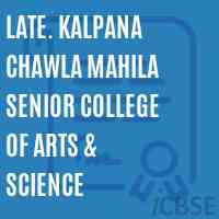 Late. Kalpana Chawla Mahila Senior College of Arts & Science Logo