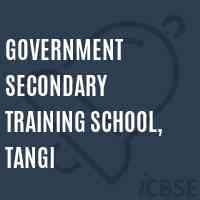 Government Secondary Training School, Tangi Logo
