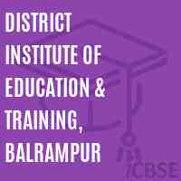 District Institute of Education & Training, Balrampur Logo