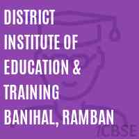 District Institute of Education & Training Banihal, Ramban Logo