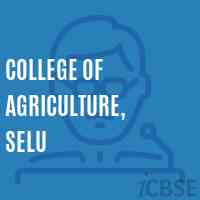 College of Agriculture, Selu Logo