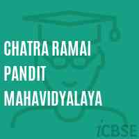 Chatra Ramai Pandit Mahavidyalaya College Logo