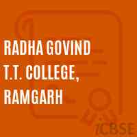 Radha Govind T.T. College, Ramgarh Logo