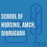 School of Nursing, Amch, Dibrugarh Logo