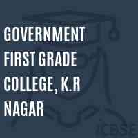 Government First Grade College, K.R Nagar Logo