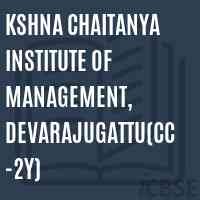 Kshna Chaitanya Institute of Management, Devarajugattu(CC-2Y) Logo
