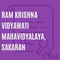 Ram Krishna Vidyawati Mahavidyalaya, Sakaran College Logo