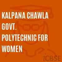 Kalpana Chawla Govt. Polytechnic For Women College Logo