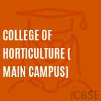 College of Horticulture ( Main Campus) Logo