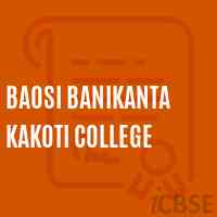 Baosi Banikanta Kakoti College Logo