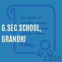 G.Sec.School, Grandhi Logo