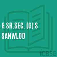 G Sr.Sec. (G) S Sanwlod High School Logo