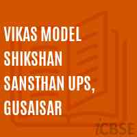 Vikas Model Shikshan Sansthan Ups, Gusaisar Primary School Logo