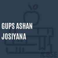 Gups Ashan Josiyana Middle School Logo