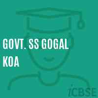 Govt. Ss Gogal Koa Secondary School Logo