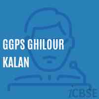 Ggps Ghilour Kalan Primary School Logo