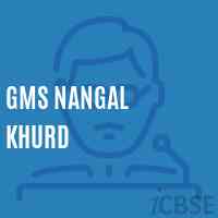 Gms Nangal Khurd Middle School Logo
