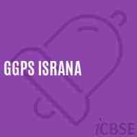 Ggps Israna Primary School Logo