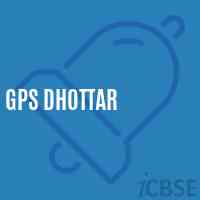 Gps Dhottar Primary School Logo