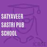 Satyaveer Sastri Pub School Logo