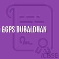 Ggps Dubaldhan Primary School Logo