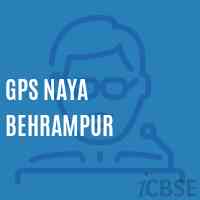 Gps Naya Behrampur Primary School Logo