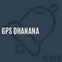 Gps Dhanana Primary School Logo