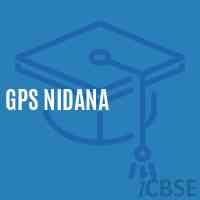 Gps Nidana Primary School Logo
