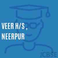 Veer H/s , Neerpur Secondary School Logo