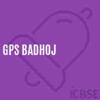 Gps Badhoj Primary School Logo