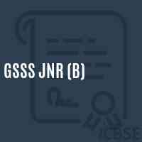 Gsss Jnr (B) High School Logo