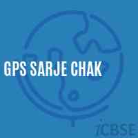 Gps Sarje Chak Primary School Logo