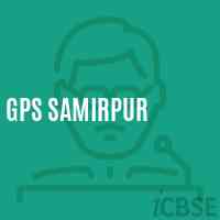 Gps Samirpur Primary School Logo