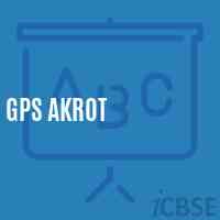 Gps Akrot Primary School Logo