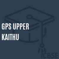 Gps Upper Kaithu Primary School Logo