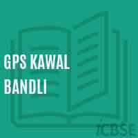 Gps Kawal Bandli Primary School Logo