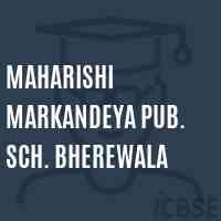 Maharishi Markandeya Pub. Sch. Bherewala Primary School Logo