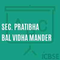 Sec. Pratibha Bal Vidha Mander Secondary School Logo