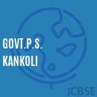 Govt.P.S. Kankoli Primary School Logo