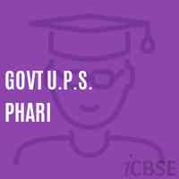 Govt U.P.S. Phari Middle School Logo