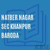 Natber Nagar Sec Khanpur Baroda Secondary School Logo