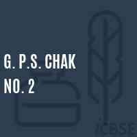 G. P.S. Chak No. 2 Primary School Logo